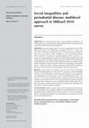 Research paper thumbnail of Social inequalities and periodontal disease: multilevel approach in SBBrasil 2010 survey