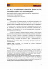 Research paper thumbnail of Las TIC y el fortalecimiento institucional. Impacto de una comunidad de práctica en la universidad pública. Revista EXT. Universidad Nacional de Córdoba.