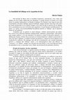 Research paper thumbnail of La banalidad del diálogo en la Argentina de hoy (publicado el 15/12/2016)