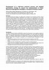 Research paper thumbnail of Development of a High-level Technical Process and Detailed Participation Strategy to Support the Implementation of Water Resources Management Strategies in Scotland & Northern Ireland