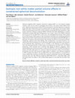 Research paper thumbnail of Isotropic non-white matter partial volume effects in constrained spherical deconvolution