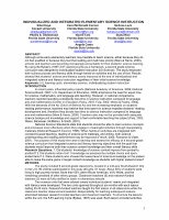 Research paper thumbnail of INDIVIDUALIZED AND INTEGRATED ELEMENTARY SCIENCE INSTRUCTION