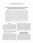 Research paper thumbnail of Water Resources Development in the São Francisco River Basin (Brazil): Conflicts and Management Perspectives