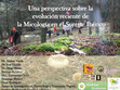 Research paper thumbnail of UNA PERSPECTIVA  SOBRE LA EVOLUCIÓN RECIENTE DE LA MICOLOGÍA EN EL SURESTE IBÉRICO