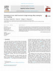 Research paper thumbnail of Formation of core–shell structure in high entropy alloy coating by laser cladding