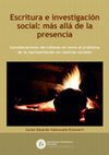 Research paper thumbnail of Escritura e investigación social: más allá de la presencia