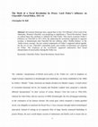 Research paper thumbnail of The Myth of a Naval Revolution by Proxy: Lord Fisher’s Influence on Churchill’s Naval Policy, 1911-14