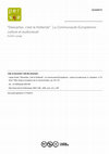 Research paper thumbnail of "Descartes, c'est la Hollande". La Communauté Européenne : culture et audiovisuel. In: Quaderni, n°19, Hiver 1993. Enjeux européens de la communication. pp. 83-116.