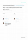 Research paper thumbnail of Spin–orbit evolution of Mercury revisited