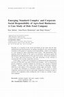 Research paper thumbnail of Emerging 'Standard Complex'and Corporate Social Responsibility of Agrofood Businesses