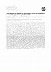 Research paper thumbnail of Anthropogenic and geogenic Cd, Hg, Pb and Se sources of contamination in a brackish aquifer below agricultural fields