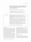 Research paper thumbnail of Nitric oxide production in the sphenoidal sinus by the inducible and constitutive isozymes of nitric oxide synthase