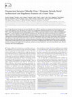 Research paper thumbnail of PBCV1 virus proteome. J. Virology-2012