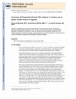 Research paper thumbnail of Accuracy of Pima Point-of-Care CD4 Analyzer in Routine Use in Public Health Clinics in Uganda