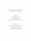 Research paper thumbnail of Analytic mode matching for a circular dissipative silencer containing mean flow and a perforated pipe