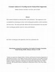 Research paper thumbnail of Economic Analysis of a Traveling Gun for Feedyard Dust Suppression