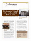 Research paper thumbnail of The Impact of Ethanol in the Southern High Plains of Texas