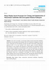 Research paper thumbnail of Phage display-based strategies for cloning and optimization of monoclonal antibodies directed against human pathogens