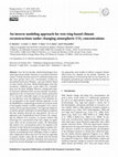 Research paper thumbnail of Inverse dendroecological modelling : a new approach to paleoclimate reconstruction from multi-proxy tree ring archives