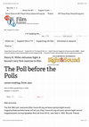 Research paper thumbnail of The Poll before the Polls