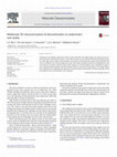 Research paper thumbnail of Multiscale 3D characterization of discontinuities in underwater wet welds