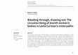 Research paper thumbnail of Bleeding through, drawing out: The circumscribing of Jewish women's bodies in Leela Corman's Unterzakhn