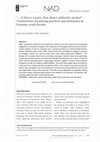 Research paper thumbnail of “... if there’s a party, then there’s definitely alcohol”. Construction of partying practices and abstinence in Estonian youth forums