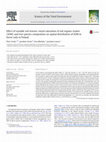 Research paper thumbnail of Effect of variable soil texture, metal saturation of soil organic matter (SOM) and tree species composition on spatial distribution of SOM in forest soils in Poland