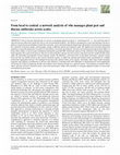 Research paper thumbnail of From local to central: A network analysis of who manages plant pest and disease outbreaks across scales