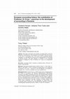 Research paper thumbnail of European accounting history: the contribution of Professor I.N. Evian - precursor to the development of accounting in Romania