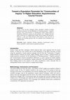 Research paper thumbnail of 28 Toward a Population Parameter for "Communities of Inquiry" in Higher Education, Asynchronous Course Forums Toward a Population Parameter for "Communities of Inquiry" in Higher Education, Asynchronous Course Forums