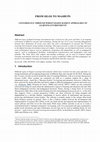 Research paper thumbnail of From silos to Mashups: Conformance through widget-based mashup approaches to learning environments