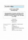 Research paper thumbnail of Becoming Border. Dynamics and Effects of the Building of the European External Border in a Recently Accessed EU Member State: the Malta Case Study