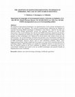 Research paper thumbnail of THE ADOPTION OF RAINWATER HARVESTING TECHNIQUES IN ZIMBABWE, THE CASE OF CHIVI WARD IN MASVINGO