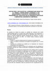 Research paper thumbnail of Estudi per l'aplicació de l'aprenentatge basat en el treball (work based learning) a les enginyeries a partir de l'experiència del programa de l'educació en alternança (educació compartida universitat-empresa)