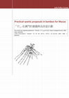 Research paper thumbnail of Practical–poetic proposals in bamboo for Macao