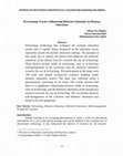 Research paper thumbnail of M-Learning: Factors Influencing Behavior Intentions in Distance Education