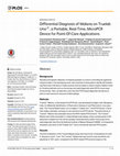 Research paper thumbnail of Differential Diagnosis of Malaria on Truelab Uno 1 , a Portable, Real-Time, MicroPCR Device for Point-Of-Care Applications