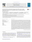 Research paper thumbnail of Seasonal behavior of dissolved cadmium and Cd/PO4 ratio in Todos Santos Bay: A retention site of upwelled waters in the Baja California peninsula, Mexico