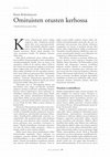 Research paper thumbnail of Omituisten otusten kerhossa