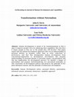 Research paper thumbnail of Transformation without Paternalism