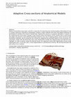 Research paper thumbnail of Adaptive Cross-sections of Anatomical Models