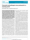 Research paper thumbnail of Crop pests and pathogens move polewards in a warming world