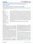 Research paper thumbnail of Functional Development of the Octenol Response in Aedes aegypti