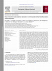 Research paper thumbnail of Glass transition and polymer dynamics in silver/poly(methyl methacrylate) nanocomposites