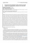 Research paper thumbnail of ULTRASOUND MEASUREMENT OF THE CONTENT OF SOLID PARTICLES IN LIQUID MEDIA APPLIED TO OIL INDUSTRY