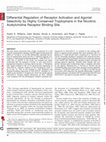 Research paper thumbnail of Differential regulation of receptor activation and agonist selectivity by highly conserved tryptophans in the nicotinic acetylcholine receptor binding site