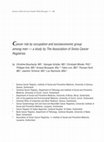 Research paper thumbnail of Cancer risk by occupation and socioeconomic group among men--a study by the Association of Swiss Cancer Registries