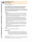 Research paper thumbnail of Visceral abdominal fat is correlated with whole-body fat and physical activity among 8-y-old children at risk of obesity