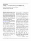 Research paper thumbnail of Kaviar: an accessible system for testing SNV novelty